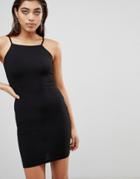 Ivyrevel Mini Dress In Rib Jersey - Black