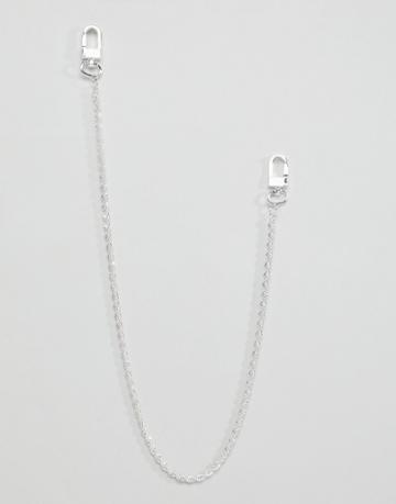 Chained & Able Silver Rope Mini Jean Chain - Silver
