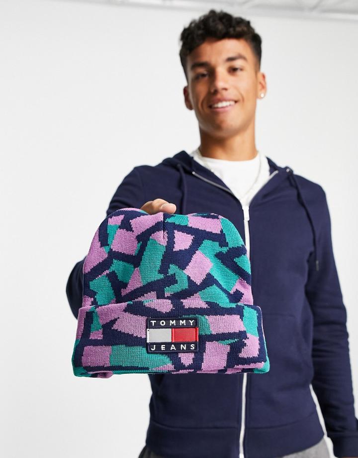 Tommy Hilfiger Sport Tech Beanie Hat-blues