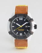 Timberland Chocorua Watch In Yellow - Brown
