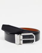 Calvin Klein Reversible 35mm Belt In Black/brown