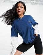 Napapijri Roen Long Sleeve T-shirt In Blue