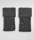 Asos Design Wool Gloves Dark Charcoal - Gray