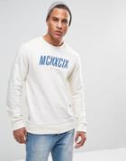 Wesc 99 Roman Sweatshirt - White