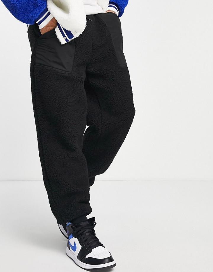 Stan Ray Fleece Pants In Black