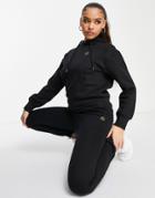 Pindydolls Daphne Hoodie And Sweatpants Tracksuit Set-black