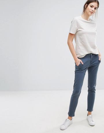 Selected Femme Chino - Blue