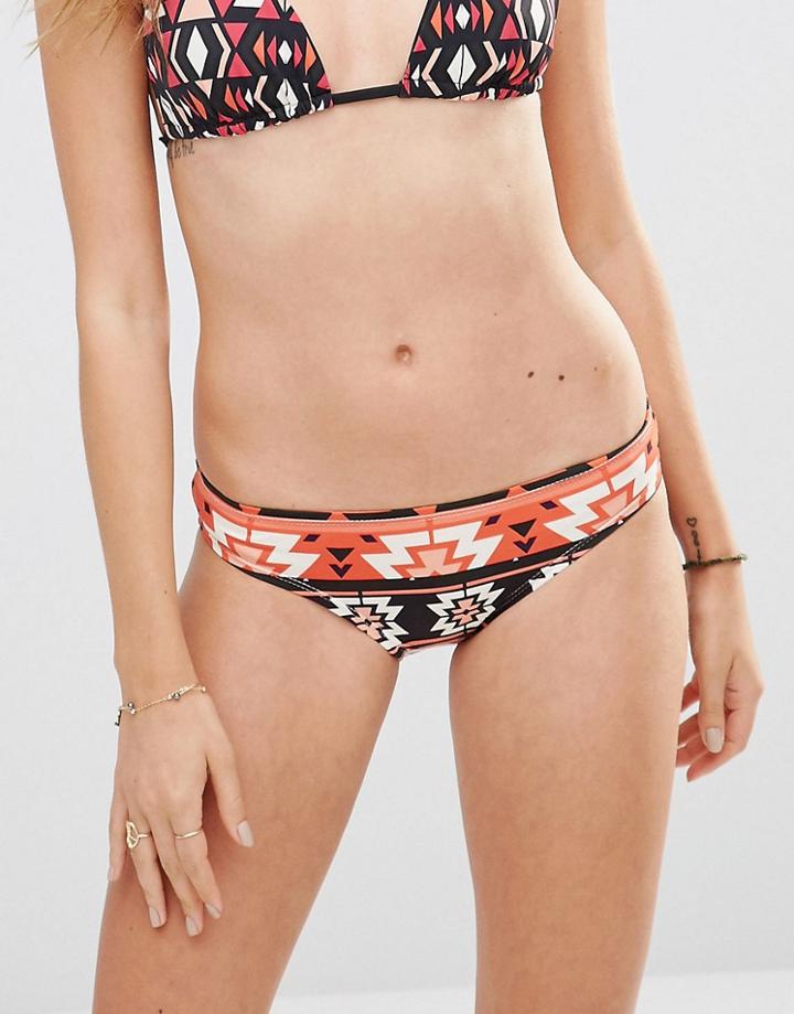 Your Eyes Lie Printed Bikini Bottoms - Multi