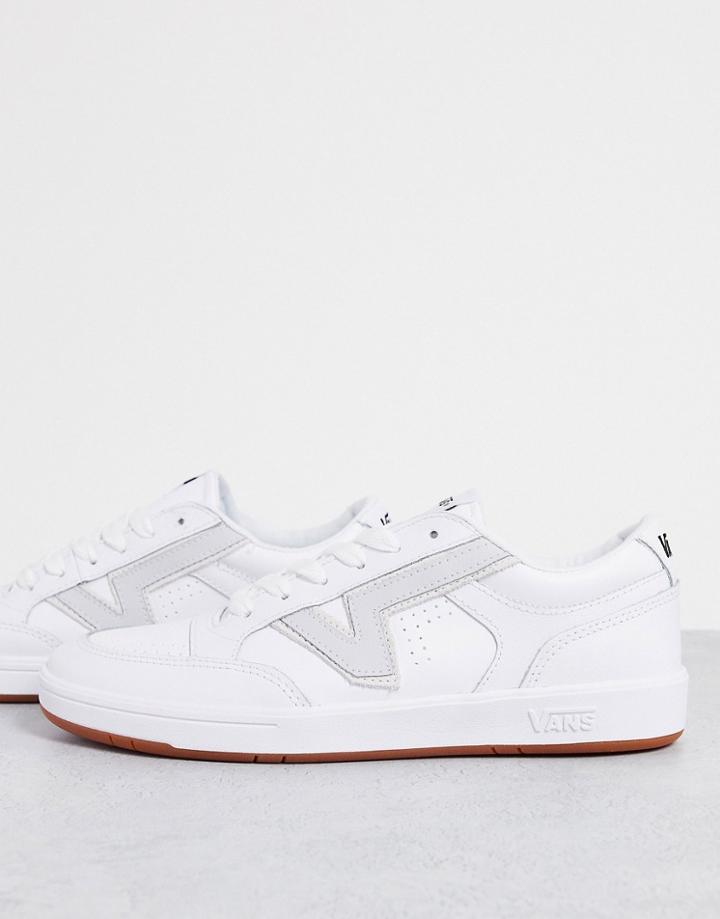 Vans Lowland Sneakers In All White