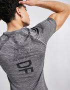 Asos Dark Future Active Training T-shirt In Seamless Knit-gray