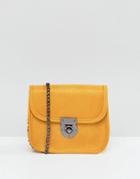New Look Mini Chain Shoulder Bag - Yellow