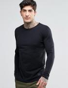 Minimum Basic Long Sleeve T-shirt - Black