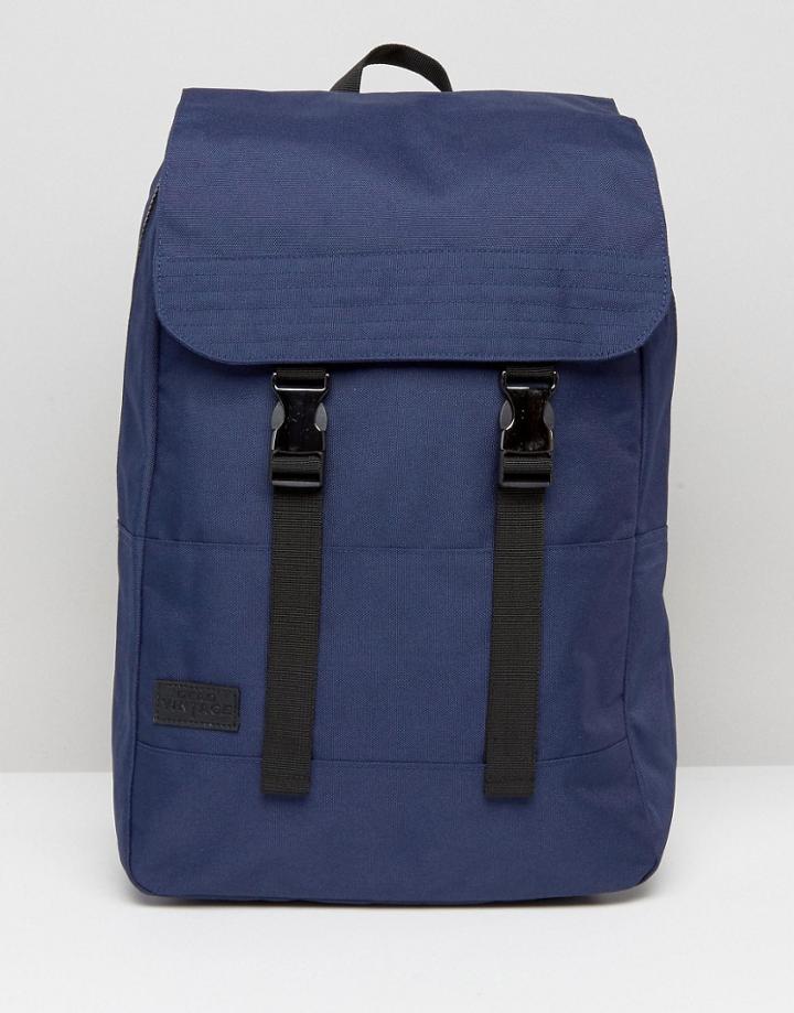 Dead Vintage Canvas Commuter Backpack - Navy