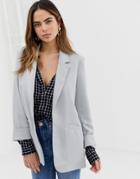 Oasis Edge To Edge Blazer - Gray