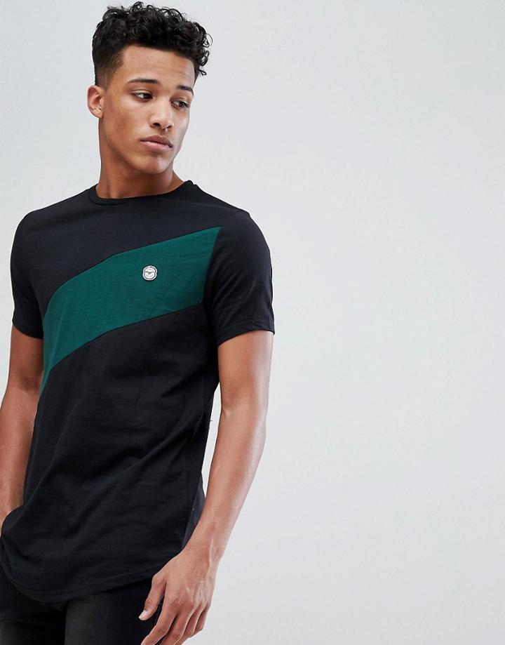 Le Breve Split T-shirt - Green