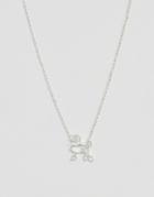 Limited Edition Poodle Necklace - Silver