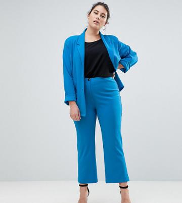 John Zack Plus Cigarette Pants - Blue