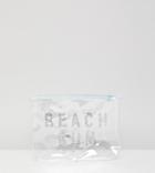 South Beach Beach Bum Clear Pouch - Clear