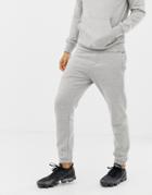 Pull & Bear Slim Fit Jogger Two-piece In Gray - Gray