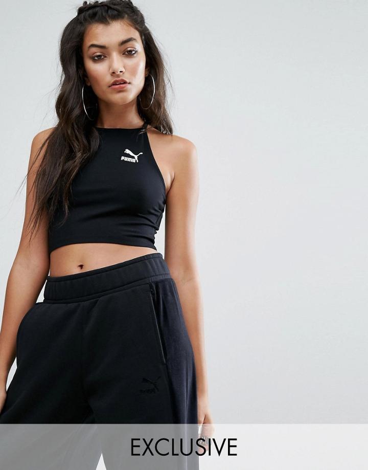 Puma Exclusive To Asos Strappy Tank Top - Black