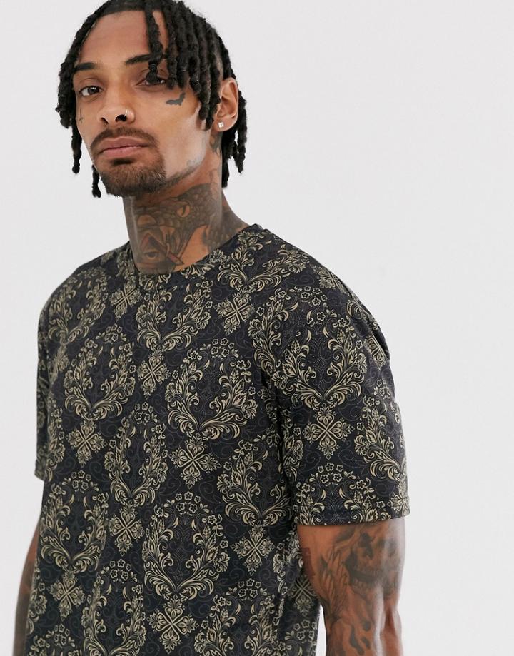 Bolongaro Trevor Print T-shirt-navy