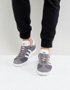 Adidas Originals Gazelle Sneakers In Gray Bb2756 - Gray