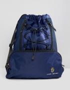 Luke Sport Flynn Drawstring Backpack In Navy - Navy
