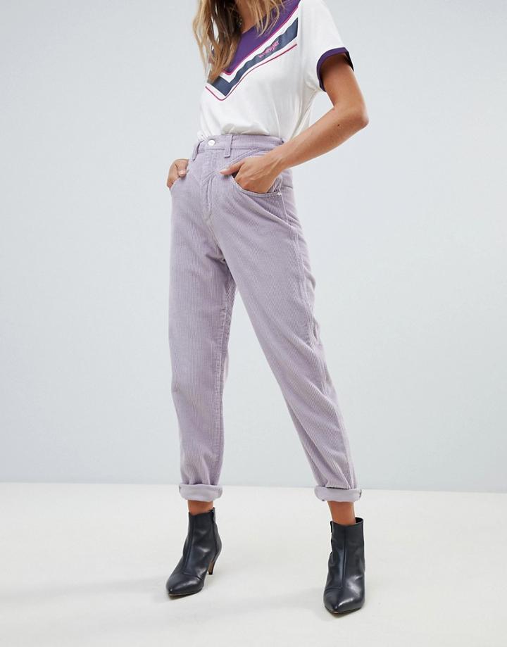 Wrangler Tapered Cord Jean - Purple