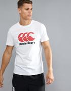 Canterbury Logo T-shirt In White E546720-001 - White