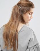 Limited Edition Sleek Twist Hair Barrette - Gold
