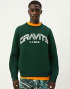 Weekday Johan Gravity Sweater In Green