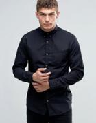Jack & Jones Button Down Pocket Shirt - Black