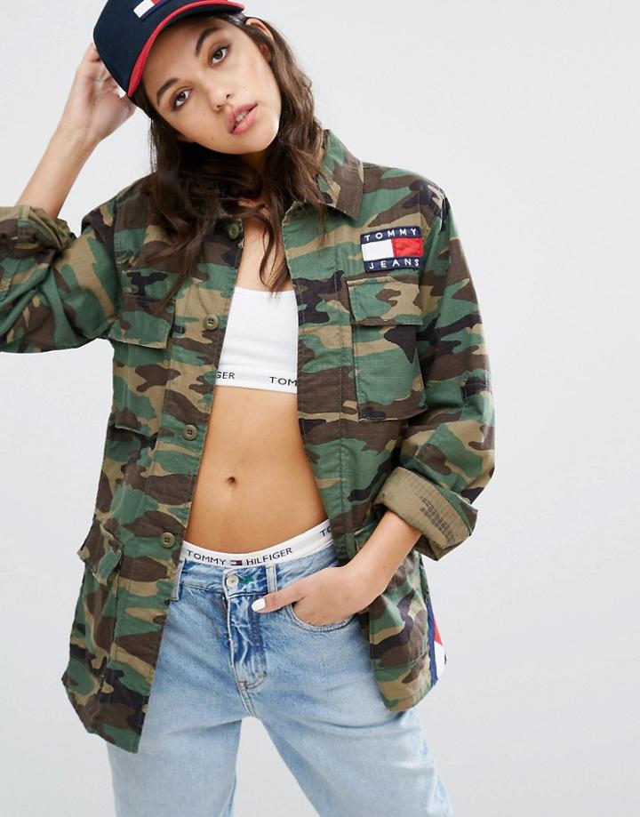 Tommy Jeans 90's Camo Jacket - Multi