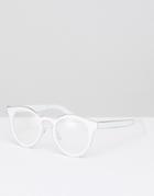 Jeepers Peepers Round Glasses - Clear