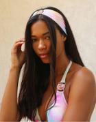 Moda Minx Rio Rainbow Amour Crystal Headband-multi