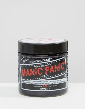 Manic Panic Nyc Classic Semi Permanent Hair Colour Cream - Raven - Raven