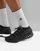 Adidas Basketball Crazy Explosive 2017 Low Primeknit Sneakers In Black Ac8805 - Black