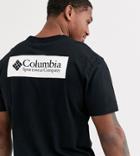 Columbia North Cascades T-shirt In White - Exclusive To Asos-black