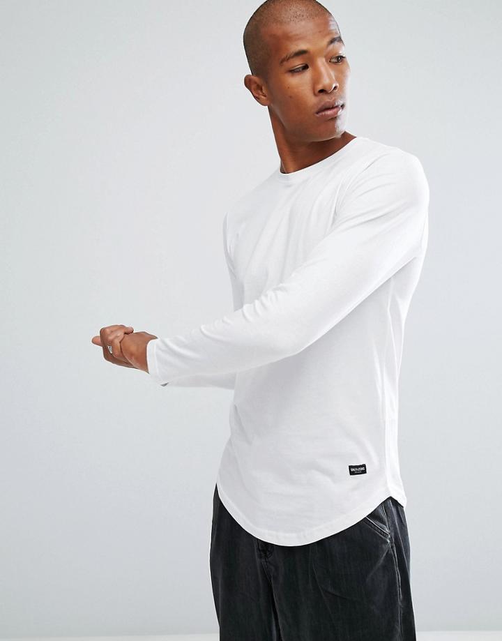 Only & Sons Longy Long Sleeved Top - White