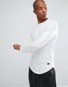 Only & Sons Longy Long Sleeved Top - White