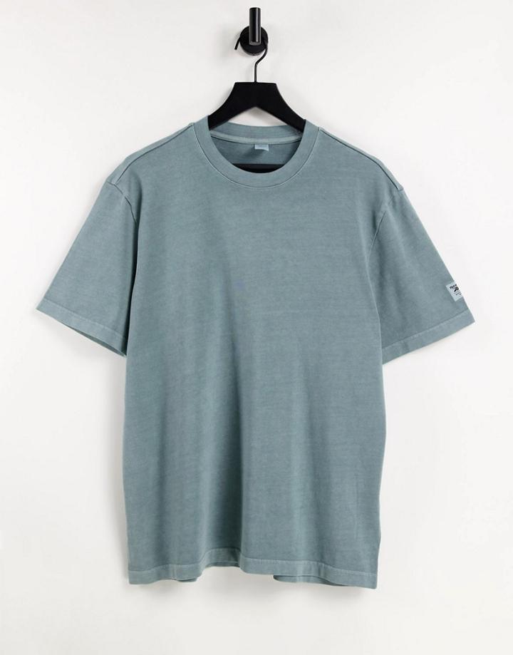 Reebok Natural Dye T-shirt In Powder Blue-blues