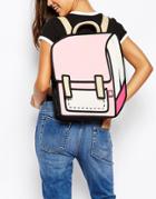 Jumpfrompaper Pink Backpack - Pink