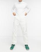 Lacoste Elastic Waistband Track Pants-white