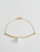 Selected Femme Pearl Bracelet - Gold