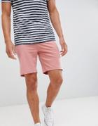 Brave Soul Lightweight Jersey Shorts - Pink