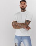 Another Influence Boxy T-shirt-white