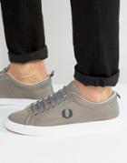 Fred Perry Underspin Nylon Sneakers - Gray