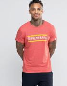 Supreme Being Lines T-shirt - Red