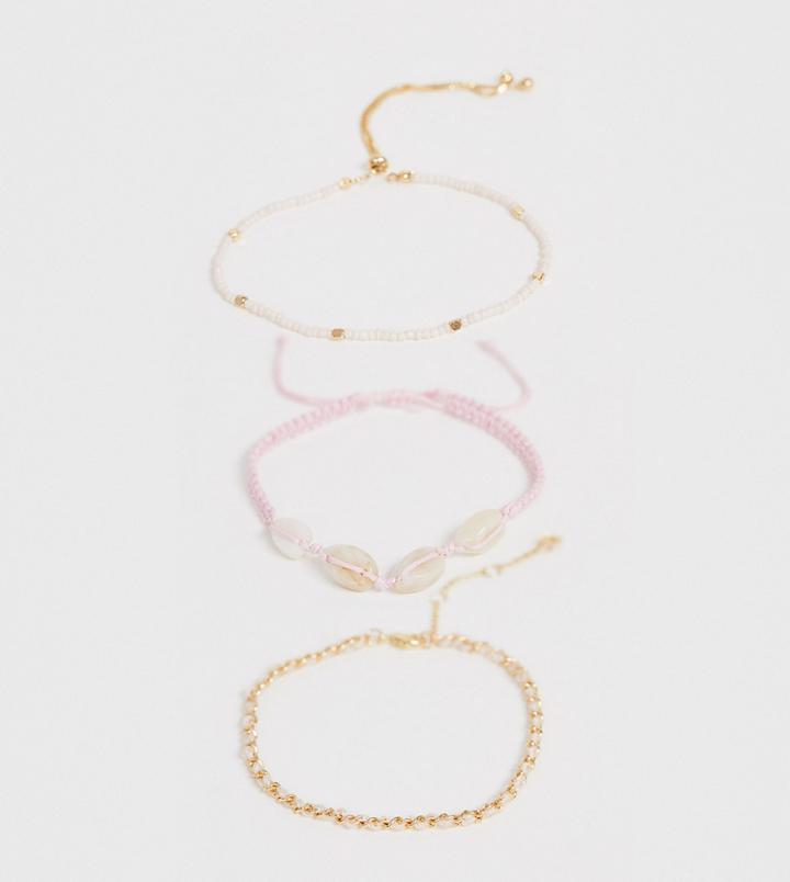 Aldo Pilmaviel Shell Anklet Multipack - Multi