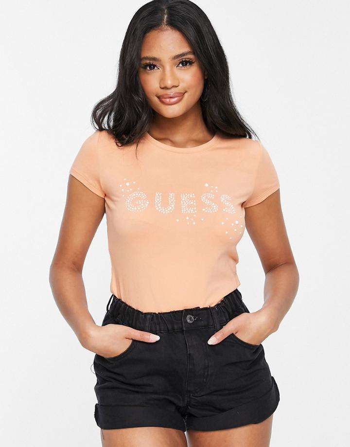 Asos Design Font Clear Strappy Studded Sandals In Silver